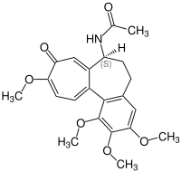 Struktur von (S)-(–)-Colchicin