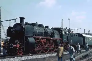 Bayerische S 3/6, in Romanshorn steht die Nr. 18508