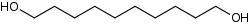 Strukturformel von 1,10-Decandiol