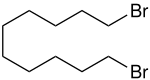 Strukturformel von 1,10-Dibromdecan