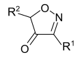 Allgemeine Struktur von 1,2-Oxazol-4(5H)-onen