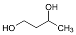 1,3-Butandiol Strukturformel