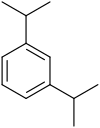 Struktur von 1,3-Diisopropylbenzol