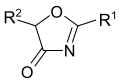 Allgemeine Struktur von 1,3-Oxazol-4(5H)-onen