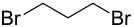 Strukturformel von 1,3-Dibrompropan