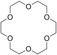 Strukturformel von 18-Krone-6