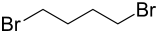 Strukturformel von 1,4-Dibrombutan