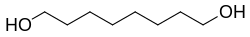 Strukturformel von 1,8-Octandiol