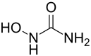 Strukturformel von Hydroxycarbamid