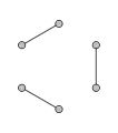 1-regulärer Graph