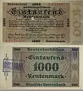 1.000 Rentenmark