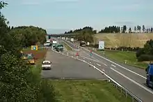 Vorläufiges Autobahnende bei Blankenheim