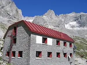 Das Rifugio Allievi-Bonacossa