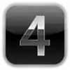 Logo von iOS 4