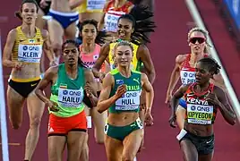 WM 2022 Oregon, 1500-m-Halbfinallauf 1, 8. Platz