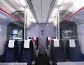 Der aufgefrischte Innenraum der 1. Klasse an Bord einer GWR-Klasse 166