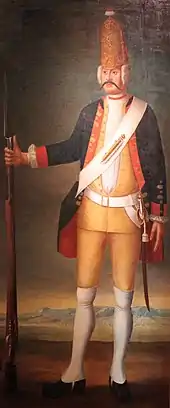 Grenadier vom 1. Bataillon; Georg Lisiewski, 1737; Deutsches Historisches Museum Berlin