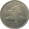 Adler-Cent, 1857