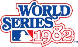 Logo der World Series 1982