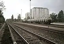 Güterbahnhof Reinickendorf, Blick Richtung Tegel, 1987