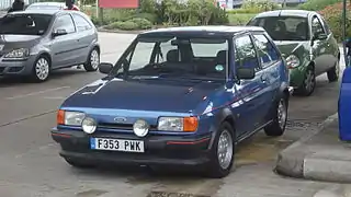 Fiesta XR2, zweite Baureihe