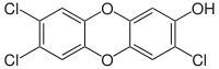 2,3,7-Trichlor-8-hydroxydibenzo-p-dioxin