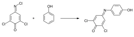 2,6-Dichlorchinon-4-chlorimid Nachweisreaktion