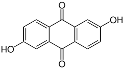 2,6-Dihydroxyanthrachinon,auch Anthraflavinsäure