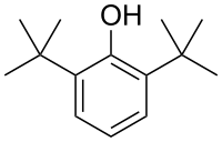 Strukturformel von 2,6-Di-tert-butylphenol