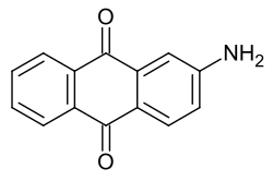 Strukturformel von 2-Aminoanthrachinon