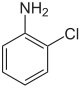 Struktur von 2-Chloranilin