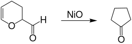 Acrolein-Dimer zu Cyclopentanon