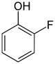 Struktur von 2-Fluorphenol