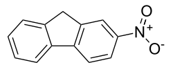 Strukturformel von 2-Nitrofluoren