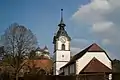 Kirche und Schloss