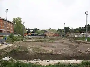 Das Campo Testaccio im Jahr 2012