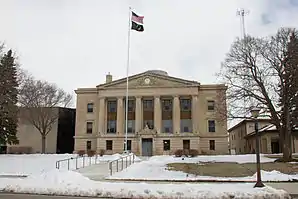 Sibley County Courthouse, seit 1988 im NRHP gelistet