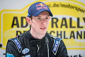 Elfyn Evans bei der Rallye Deutschland 2014