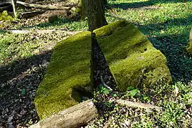 Dampfmaschinenträger von Schacht des Essarts.