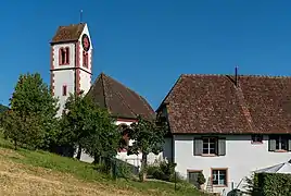 Christkatholische Kirche und Pfarrhaus