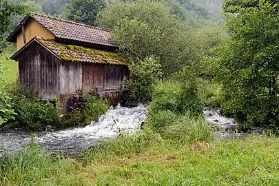 Das Aufseßtal bei der Kuchenmühle