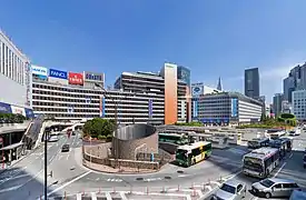 Bahnhof Shinjuku, Westvorplatz, 1966