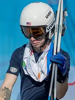 Patrick Gasienica bei der Nordischen Ski-WM 2019in Seefeld in Tirol