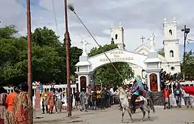 Reiterspiele vor der Kirche zum Antoniusfest (13. Juni 2022)