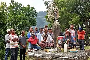 Traditioneller Altar in Hatuquessi