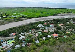 Der Ort Vemasse am gleichnamigen Fluss im April