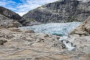 Nigardsbreen im Juli 2023