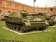 2S3 im Artillerie-Museum Sankt Petersburg