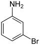 Struktur von 3-Bromoanilin