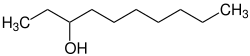 Strukturformel von 3-Decanol